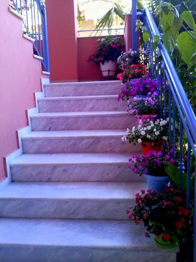 Hotel Αλκυονη Διαμερισματα Paralia Vrachou Esterno foto