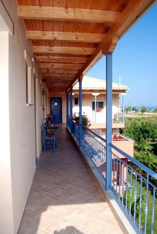 Hotel Αλκυονη Διαμερισματα Paralia Vrachou Esterno foto