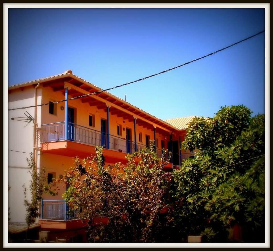 Hotel Αλκυονη Διαμερισματα Paralia Vrachou Esterno foto