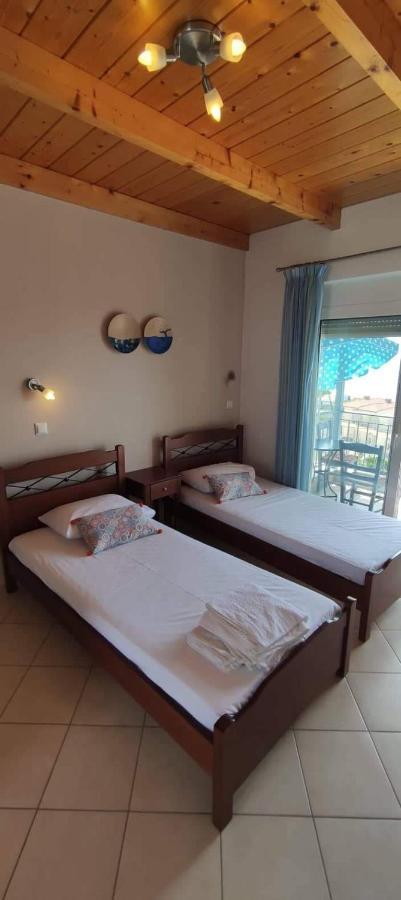 Hotel Αλκυονη Διαμερισματα Paralia Vrachou Esterno foto