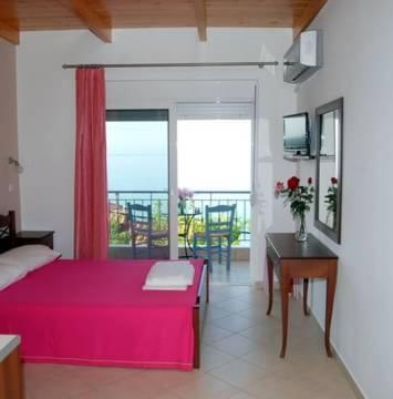 Hotel Αλκυονη Διαμερισματα Paralia Vrachou Esterno foto