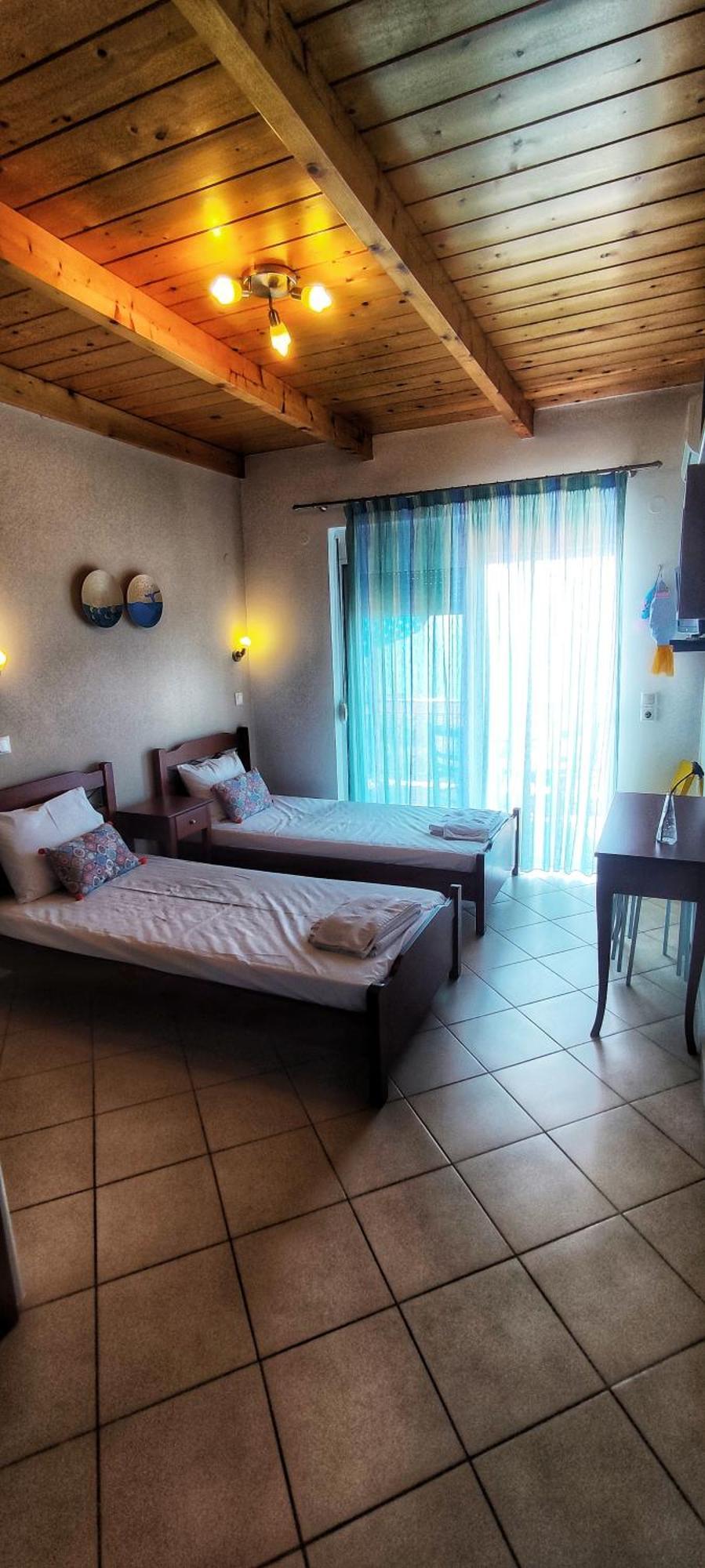Hotel Αλκυονη Διαμερισματα Paralia Vrachou Esterno foto